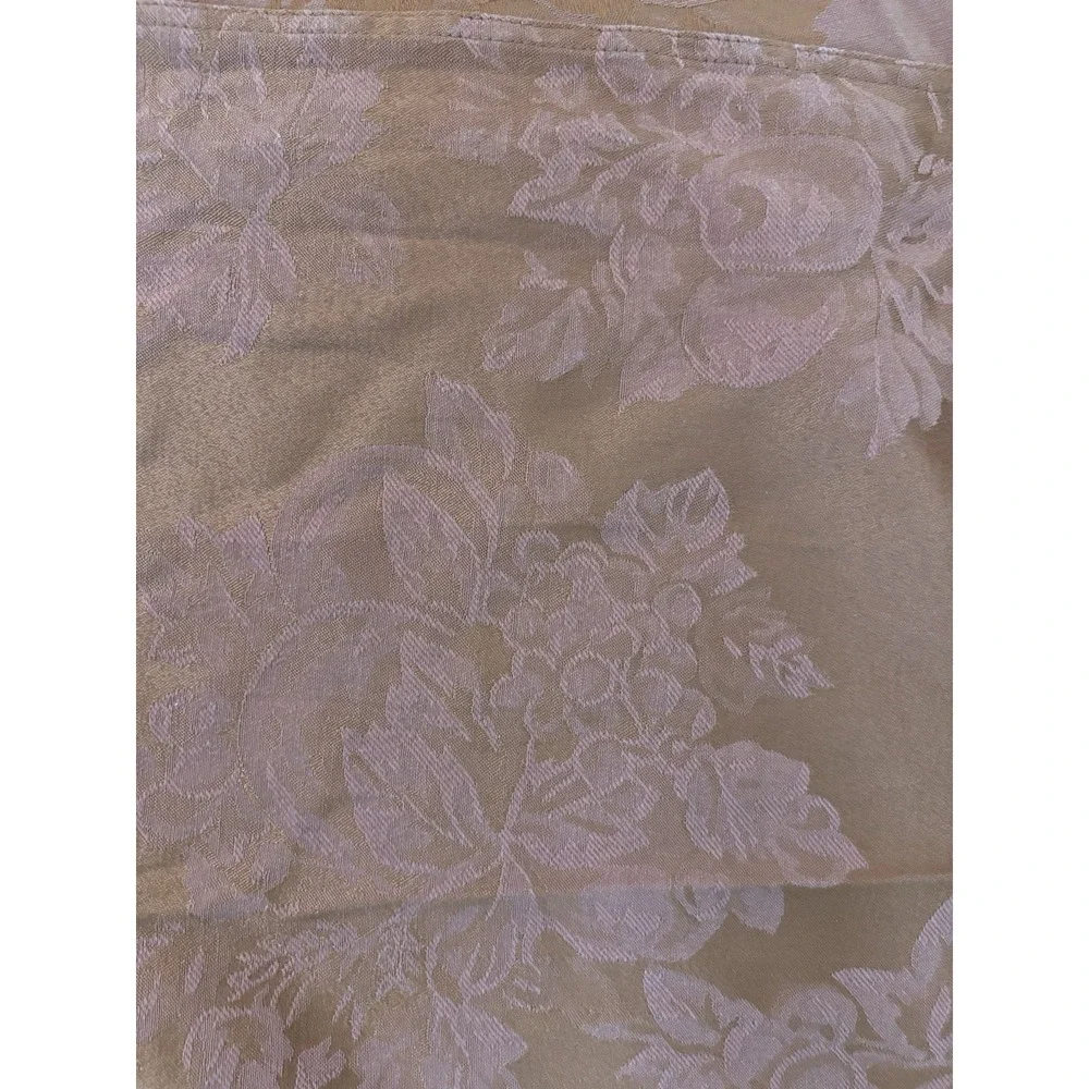 Floral & Fruit Damask‎ Tablecloth In Bronze 55
